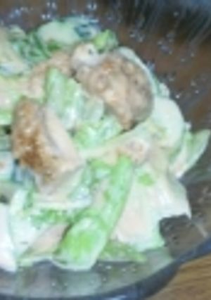 みんな大好き!チキンカツサラダ!-レシピのメイン写真