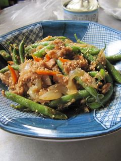 さやいんげん&ツナ缶の炒め煮-レシピのメイン写真