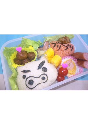ぶりぶりざえもん！キャラ弁♪♪♪-レシピのメイン写真