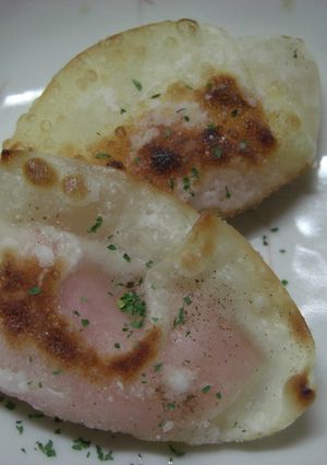 ハムチーズ餃子-レシピのメイン写真