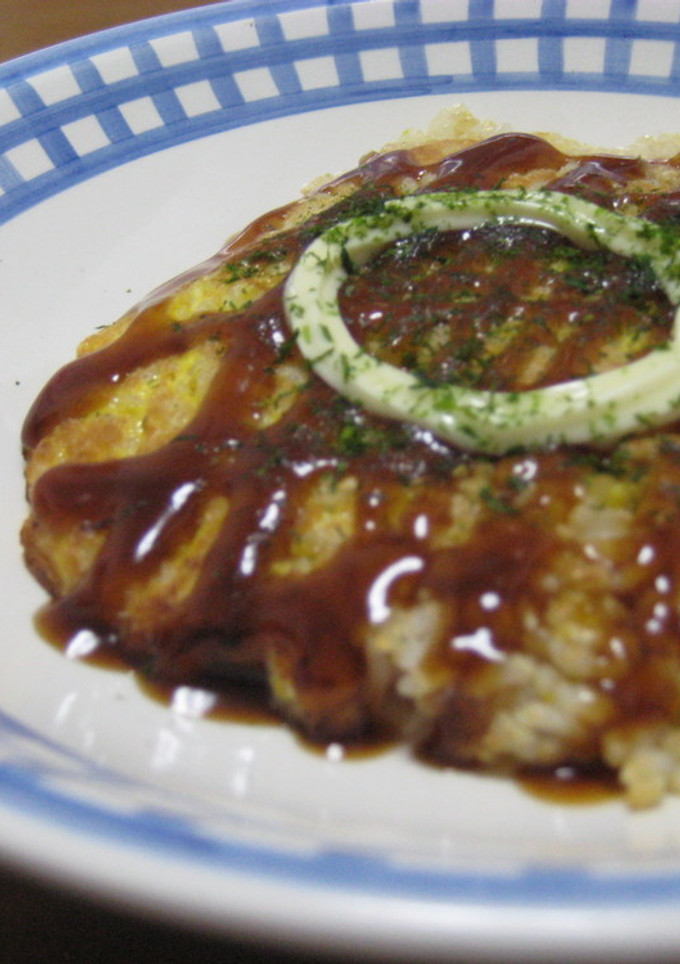 お好み焼き風焼きごはん-レシピのメイン写真