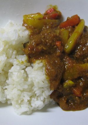 なすとパプリカで夏野菜カレー-レシピのメイン写真