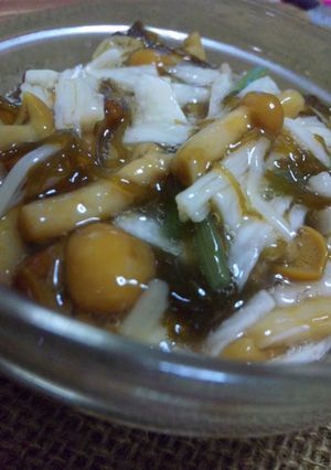 和えるだけツル❤ネバ食材もずく和え-レシピのメイン写真