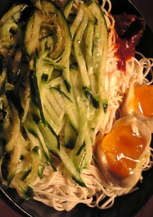 煮卵と中華タレのそうめん-レシピのメイン写真