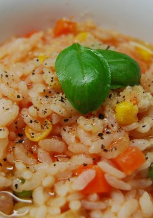 超特急☆5分deトマトリゾット-レシピのメイン写真