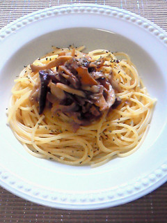 3種類のきのこ和風パスタ-レシピのメイン写真