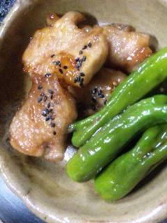 鶏の照り焼きニンニク風味-レシピのメイン写真
