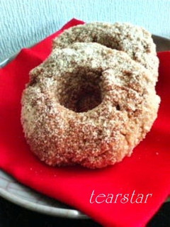 米粉おから焼きドーナツ☆黒糖きな粉-レシピのメイン写真