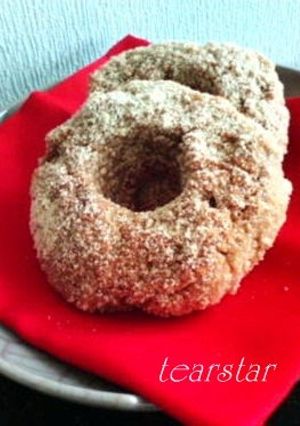米粉おから焼きドーナツ☆黒糖きな粉-レシピのメイン写真