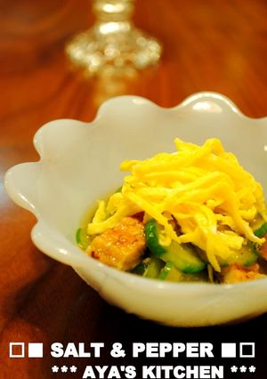 ***うざく★鰻と胡瓜の酢のもの***-レシピのメイン写真