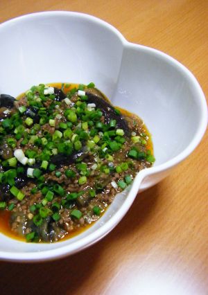 *家にあるもので簡単麻婆茄子*-レシピのメイン写真