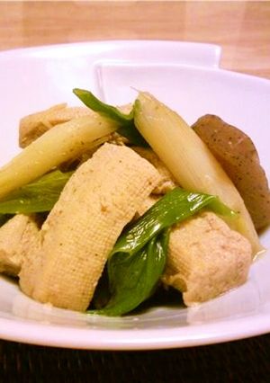 凍り豆腐とこんにゃくの山椒煮♪-レシピのメイン写真