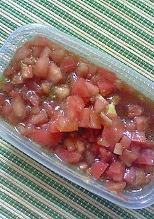 お豆腐にも…サラダにも…☆刻みトマト☆-レシピのメイン写真