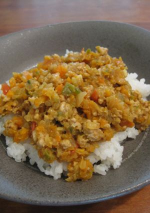 ゴーヤー　キーマカレー-レシピのメイン写真
