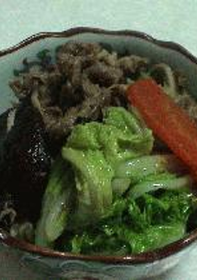 白菜のすき焼き風煮物-レシピのメイン写真