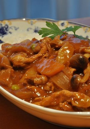 豚肉で♪ハヤシライス-レシピのメイン写真