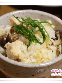 鶏むね肉de 炊き込みごはん-レシピのメイン写真