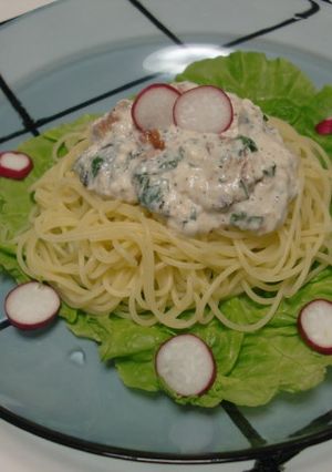 ☆豆腐×梅干のサッパリ冷製パスタ☆-レシピのメイン写真