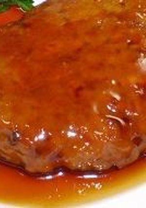 本みりんで照り焼きハンバーグ-レシピのメイン写真