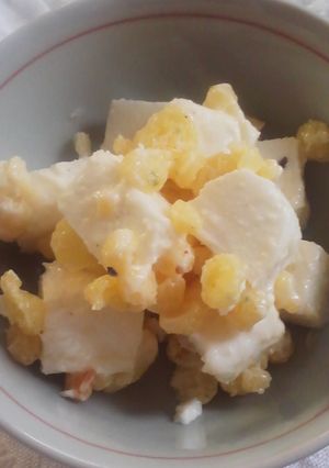 はんぺんの天かすマヨ♪-レシピのメイン写真