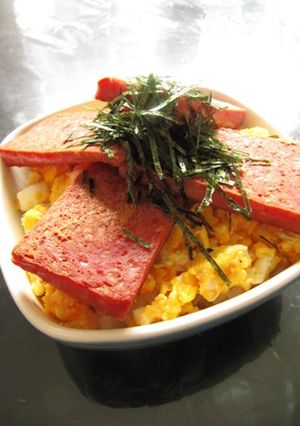 簡単☆カフェ風♪スパム丼-レシピのメイン写真