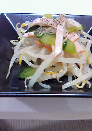 もやしの簡単ドレッシング和え-レシピのメイン写真