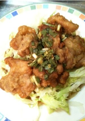 とりからネギ甘酢あえ☆-レシピのメイン写真