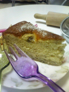 ノンオイル♬ふわふわバナナケーキ-レシピのメイン写真