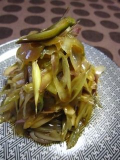 みょうがの油炒め☆-レシピのメイン写真