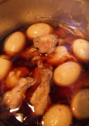 鶏肉と卵のやわらか煮-レシピのメイン写真