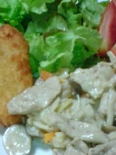 豚肉ときのこのマスタードクリーム煮-レシピのメイン写真