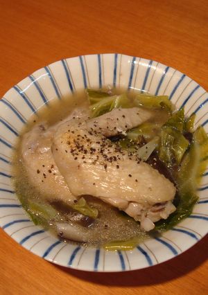 じんわり~♡鶏手羽先スープ-レシピのメイン写真