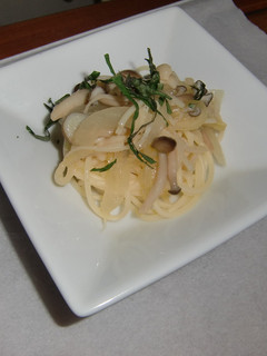 きのこのマリネの冷製パスタ-レシピのメイン写真