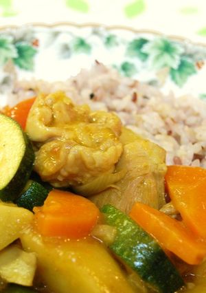 カレールーを使わない自家製カレー☆夏編♪-レシピのメイン写真
