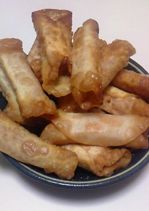 餃子の皮でパリっとソーセージ-レシピのメイン写真