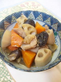 蓮根がホクホク〜♪な煮物-レシピのメイン写真
