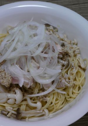 ＊チキンときのこのさっぱりマヨパスタ＊-レシピのメイン写真