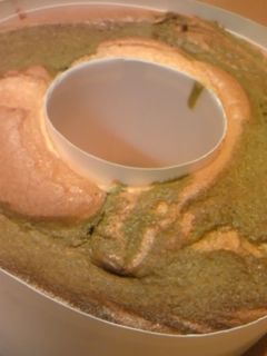 ヘルシーな抹茶マーブルシフォン☆-レシピのメイン写真