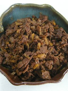 安い肉で 牛肉の しぐれ煮-レシピのメイン写真