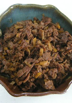 安い肉で　牛肉の　しぐれ煮-レシピのメイン写真