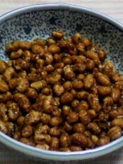 子供のおやつに♪ 炒り大豆の甘辛炒め!-レシピのメイン写真