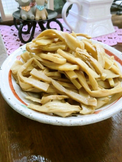 ラーメン屋のおつまみ風メンマ-レシピのメイン写真