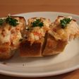 マスカルポーネで♡カニ風味のエビパン