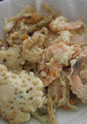 タカラ料理のための清酒でカラっと天ぷら-レシピのメイン写真