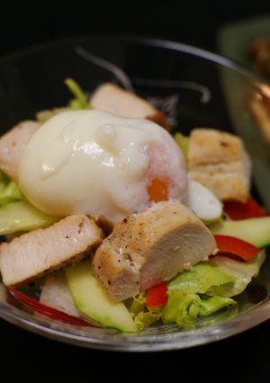 ✿✿温玉のせチキンサラダ✿✿-レシピのメイン写真