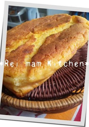 ✿桃のﾖｰグﾙパｳﾝドｹｰｷ✿-レシピのメイン写真