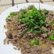 春雨と挽き肉のピリ辛煮