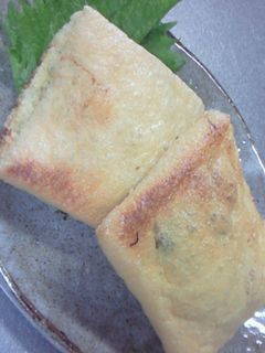 なっチ~大葉☆揚げきんちゃく-レシピのメイン写真