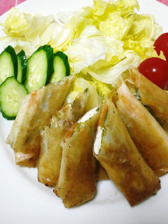 鶏ささみの春巻き-レシピのメイン写真