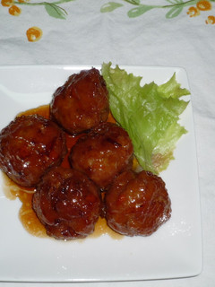ミートボール照り焼き風-レシピのメイン写真